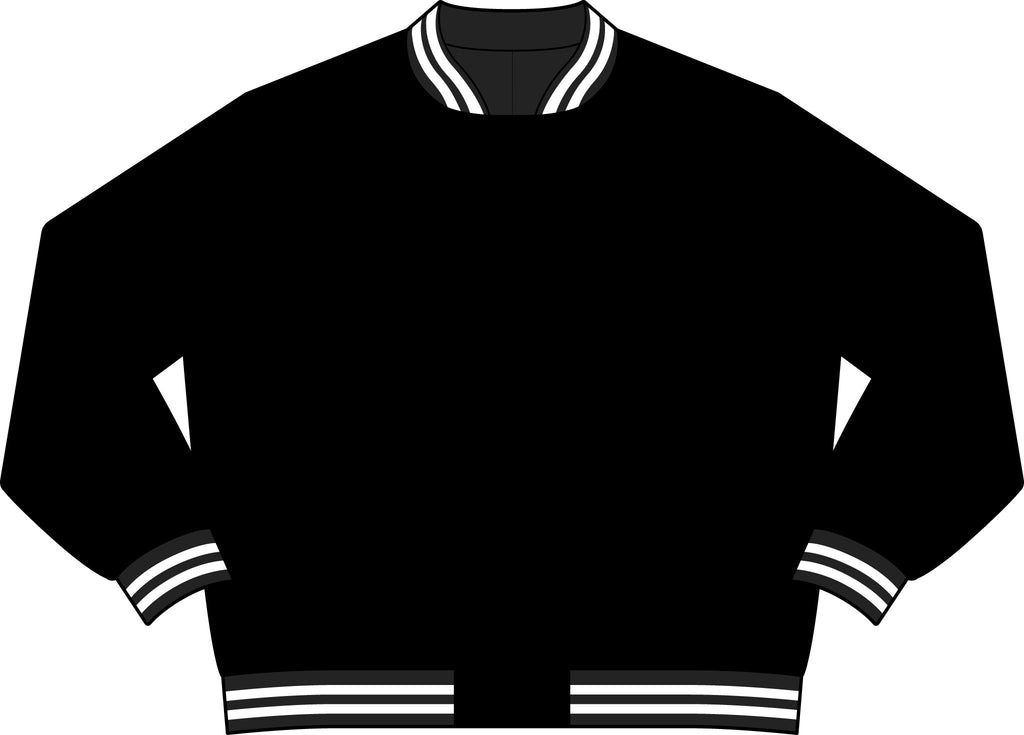 Sip & Sizzle Sports Varsity Bomber Jacket