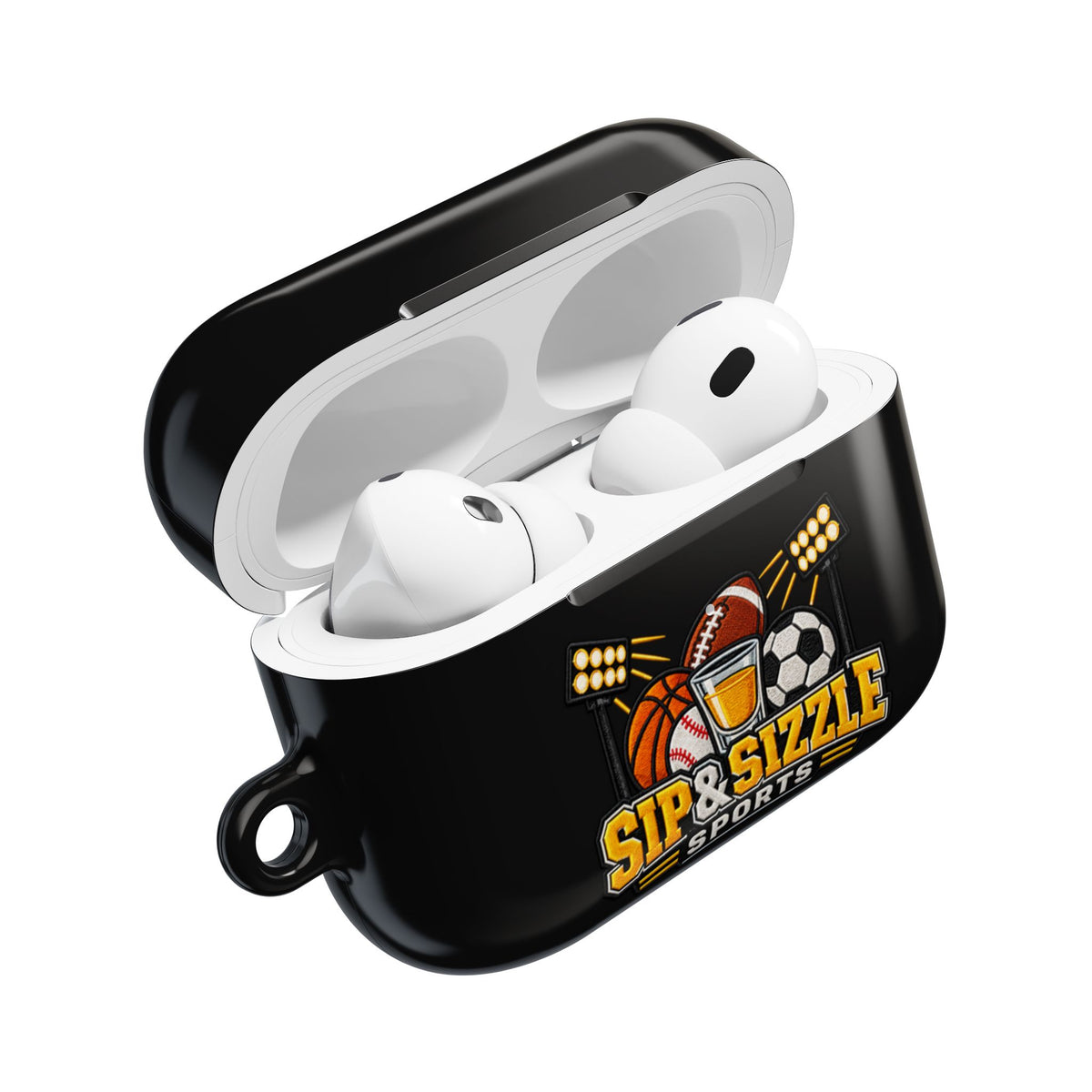 Sip & Sizzle Sports AirPod Case