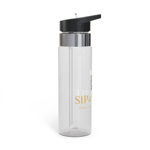 20oz Tritan Sport Bottle — 'Sip & Sizzle' Lime Cocktail Graphic