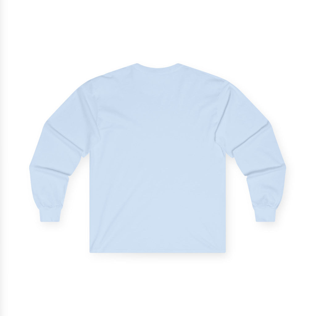 Long Sleeve Tee — 'Sea Squirrel' Beach Cartoon Graphic