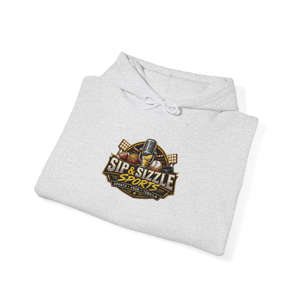 Leopard Sparkle "Sip Sizzle" Hoodie