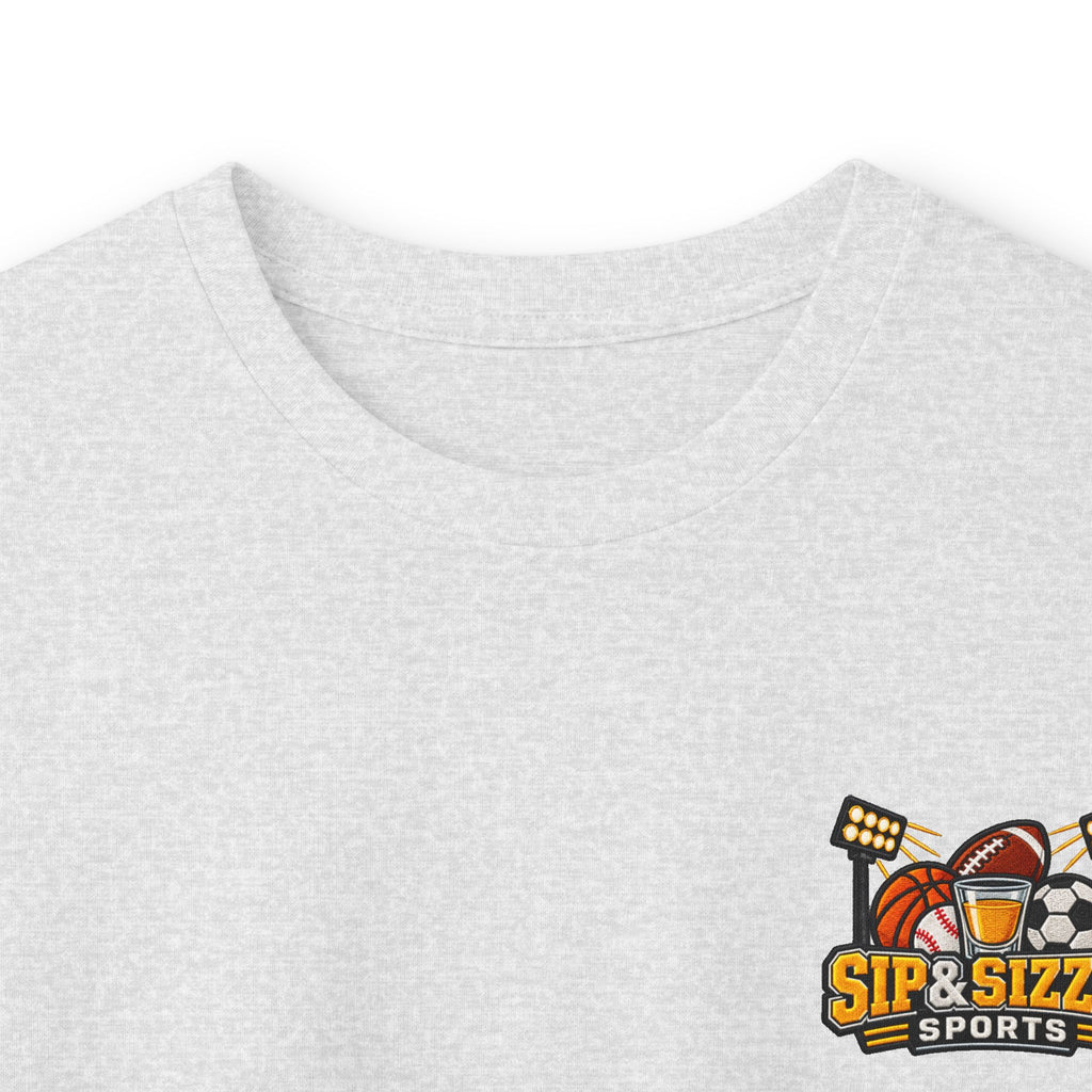 Long Sleeve Tee — 'Sea Squirrel' Beach Cartoon Graphic