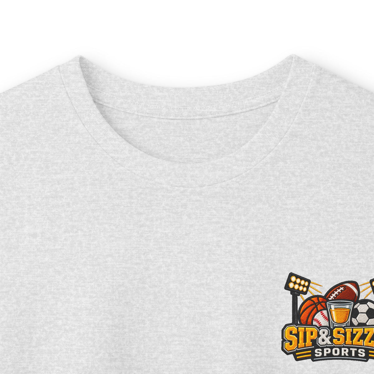 Long Sleeve Tee — 'Sea Squirrel' Beach Cartoon Graphic