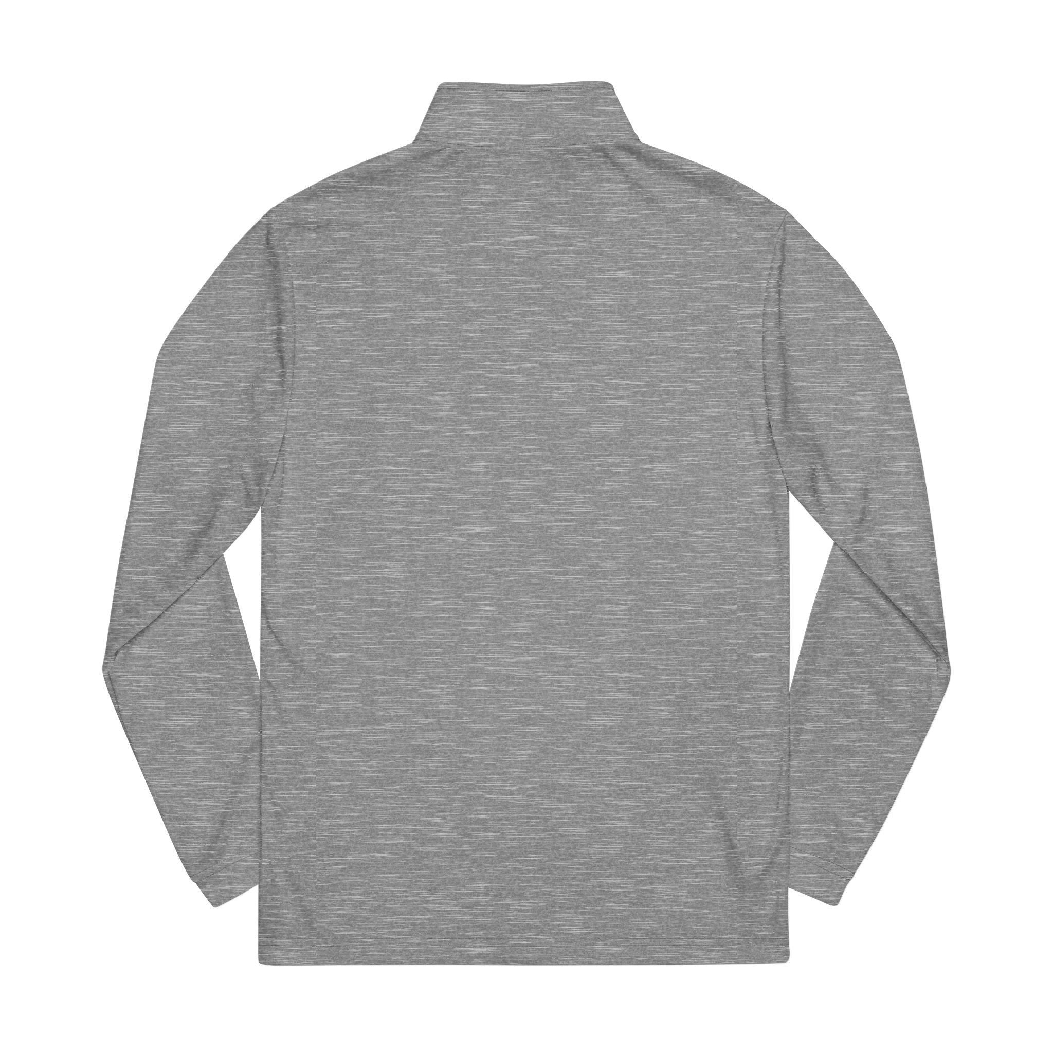 Embroidered Cheetah Patch Quarter-Zip Pullover