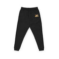 Embroidered Cozy Joggers — Fall Leaf Cartoon Patch