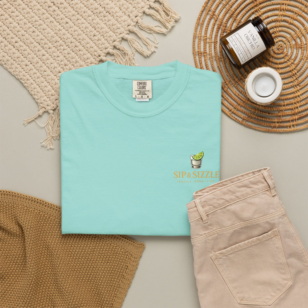 Sip & Sizzle Tequila & Cooking T-Shirt
