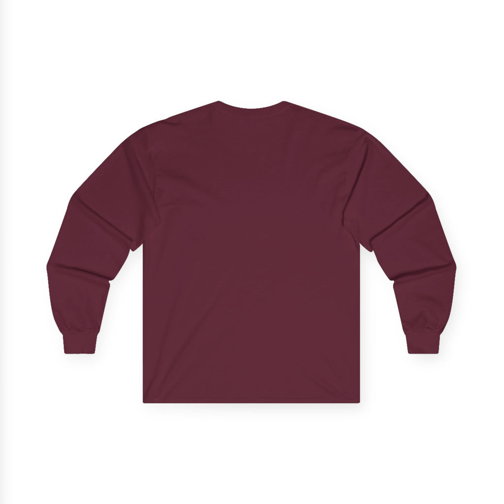 Long Sleeve Tee — 'Sea Squirrel' Beach Cartoon Graphic
