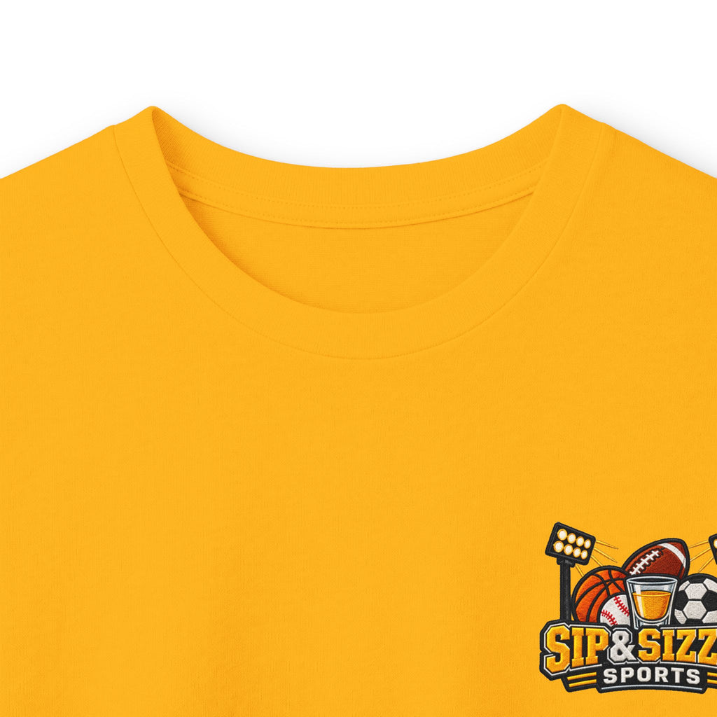 Long Sleeve Tee — 'Sea Squirrel' Beach Cartoon Graphic