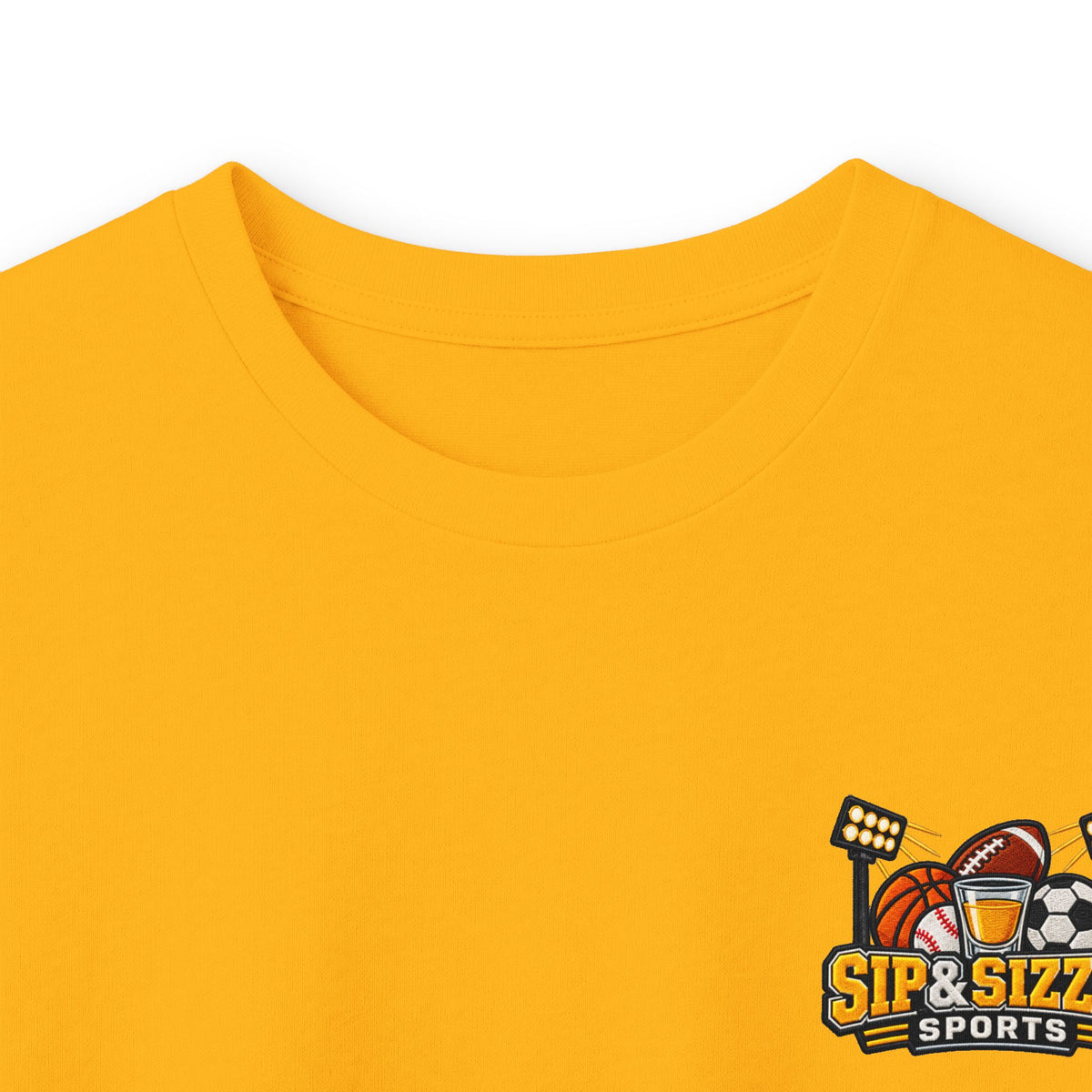 Long Sleeve Tee — 'Sea Squirrel' Beach Cartoon Graphic