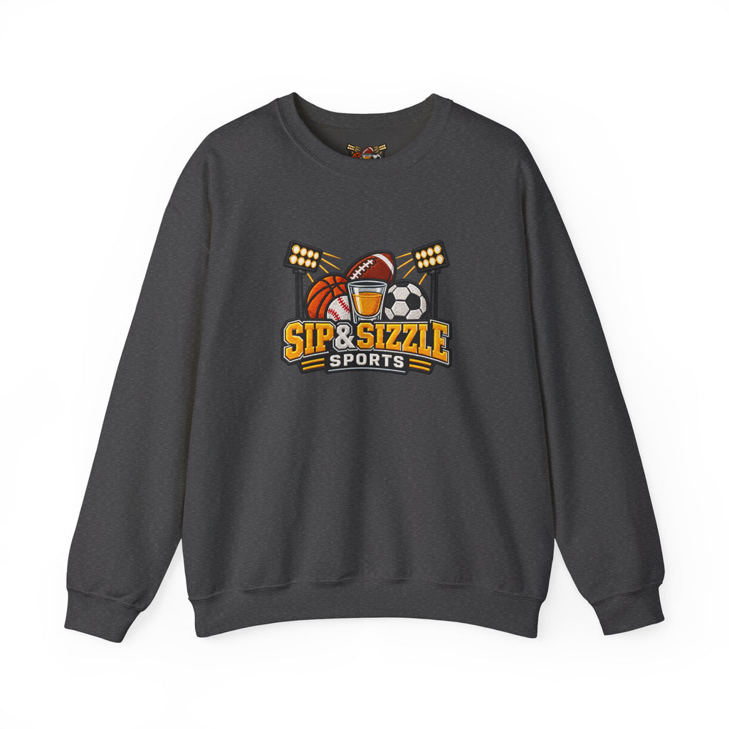 Sip & Sizzle Sports Crewneck Sweatshirt