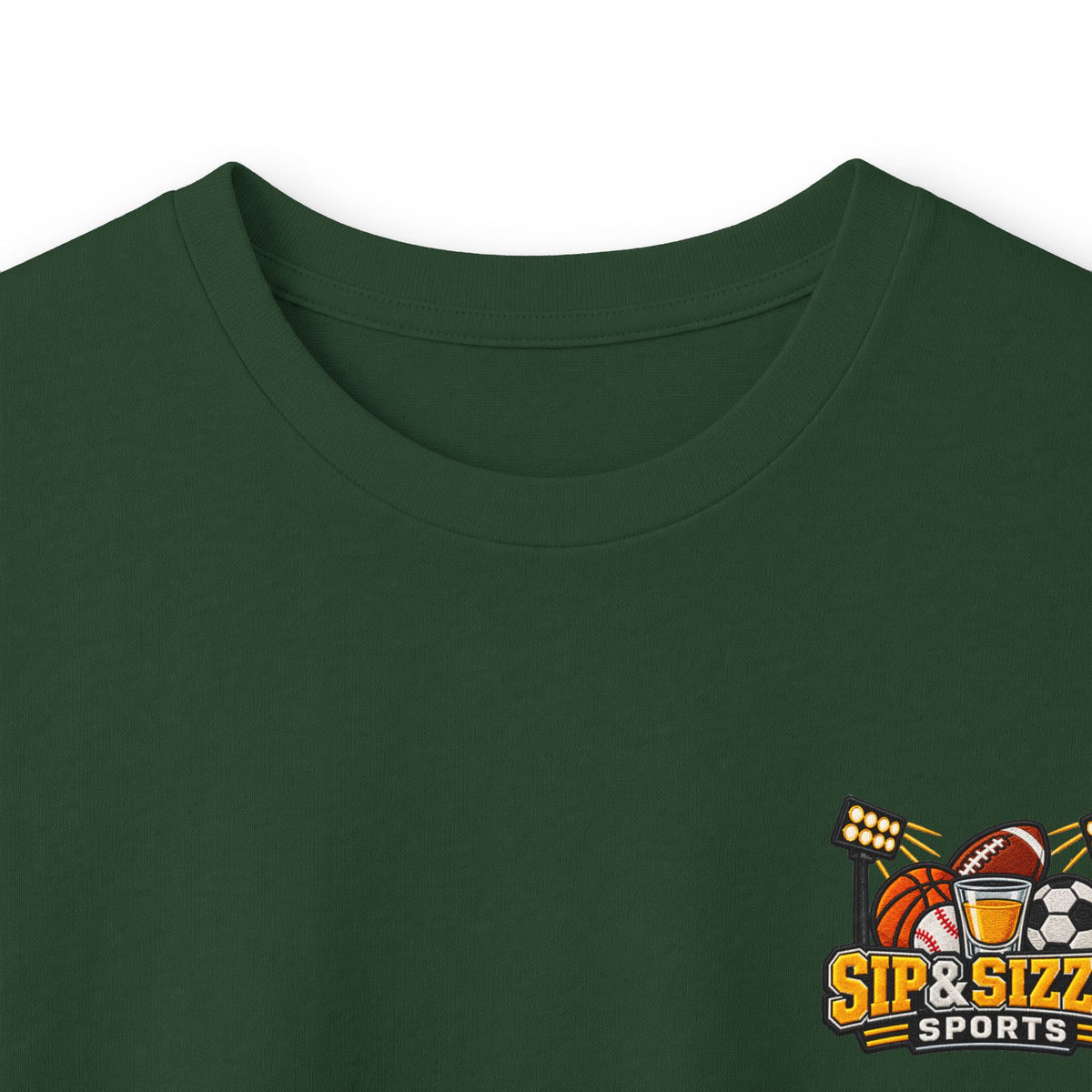 Long Sleeve Tee — 'Sea Squirrel' Beach Cartoon Graphic