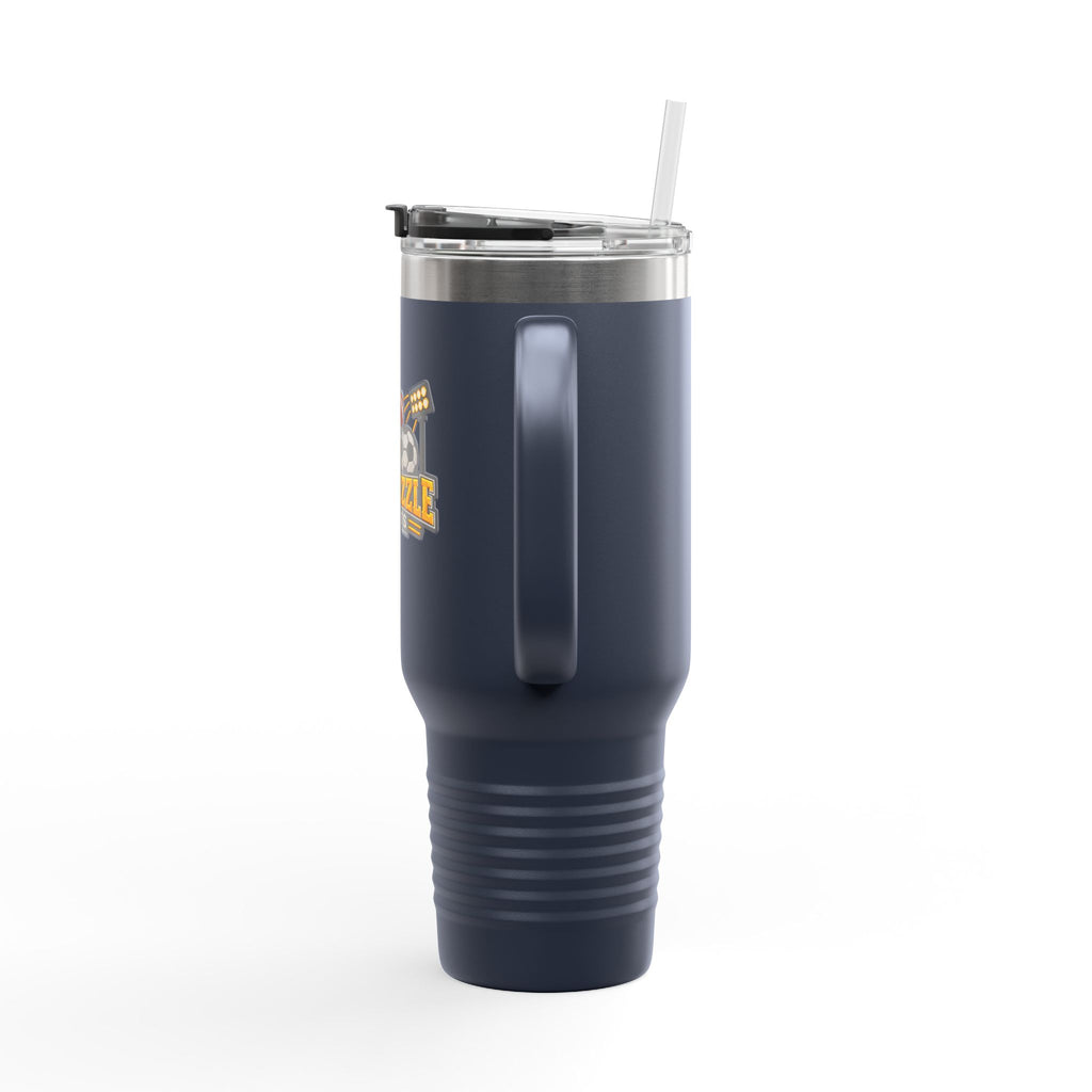 Sports Logo 40oz Insulated Travel Mug - 'Sip & Sizzle' Cold/Hot Tumbler
