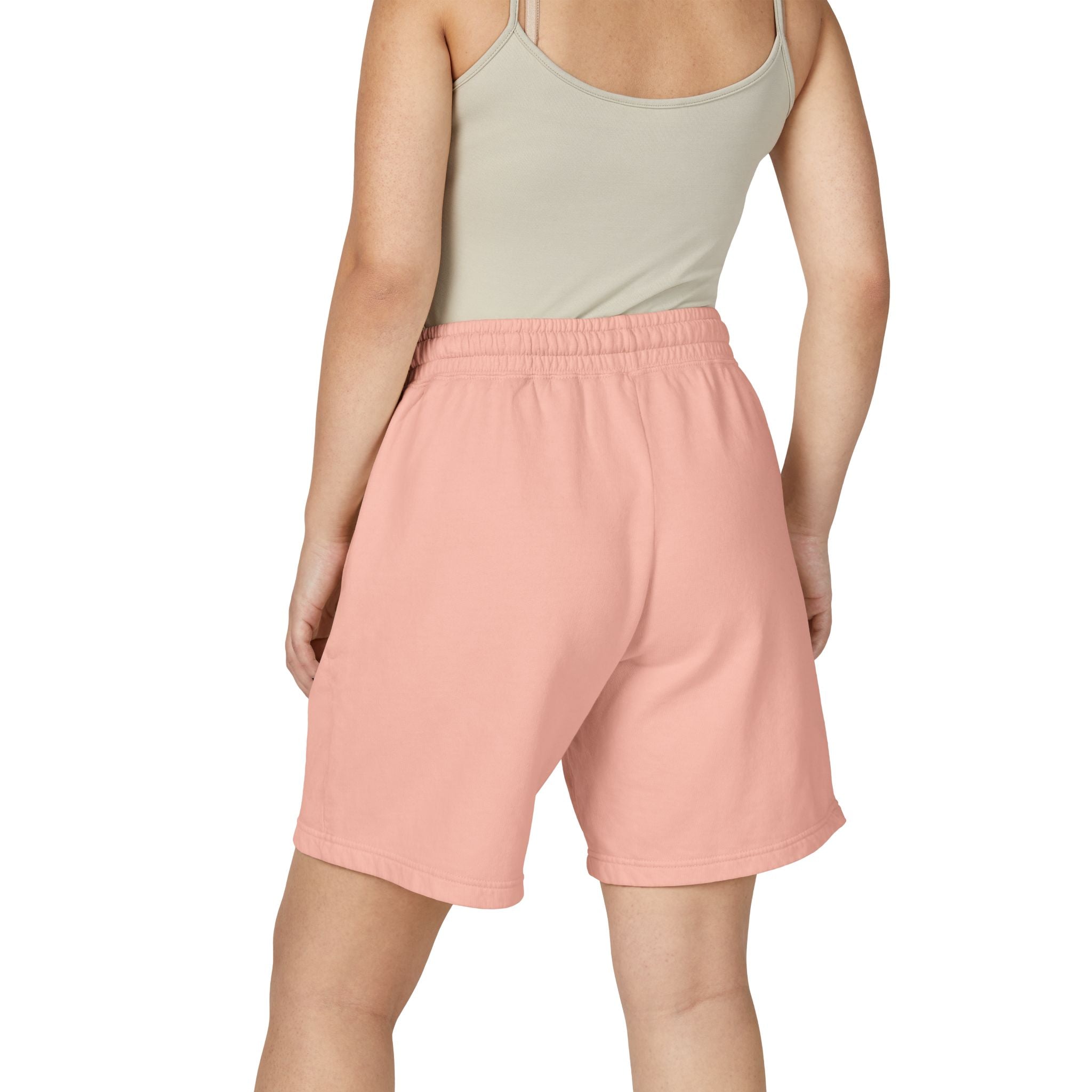 Sip & Sizzle Cotton Fleece Sweatshorts — Tropical Lime Logo Lounge Shorts