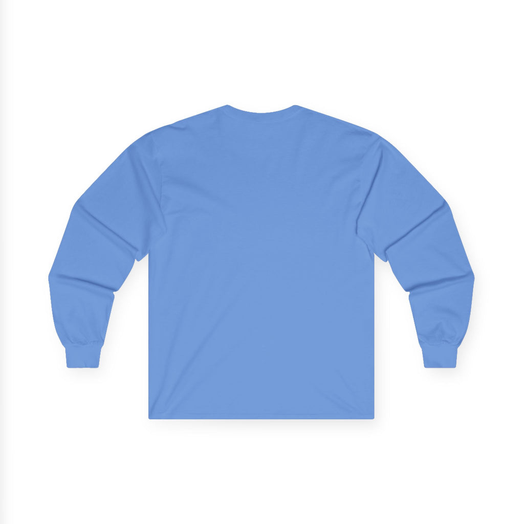 Long Sleeve Tee — 'Sea Squirrel' Beach Cartoon Graphic