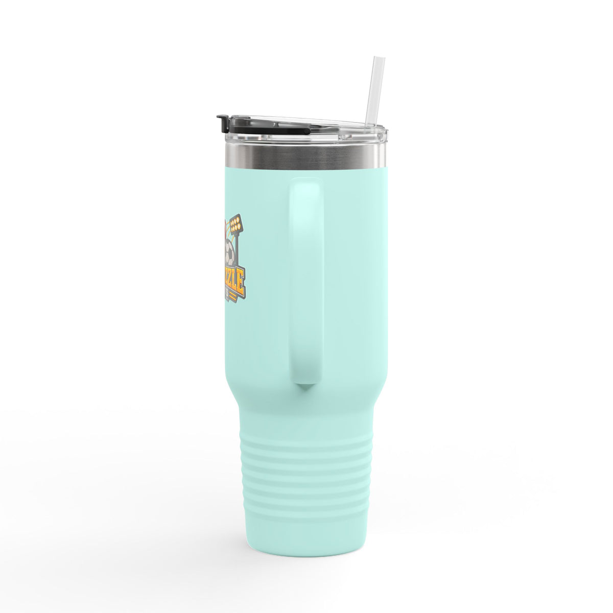 Sports Logo 40oz Insulated Travel Mug - 'Sip & Sizzle' Cold/Hot Tumbler