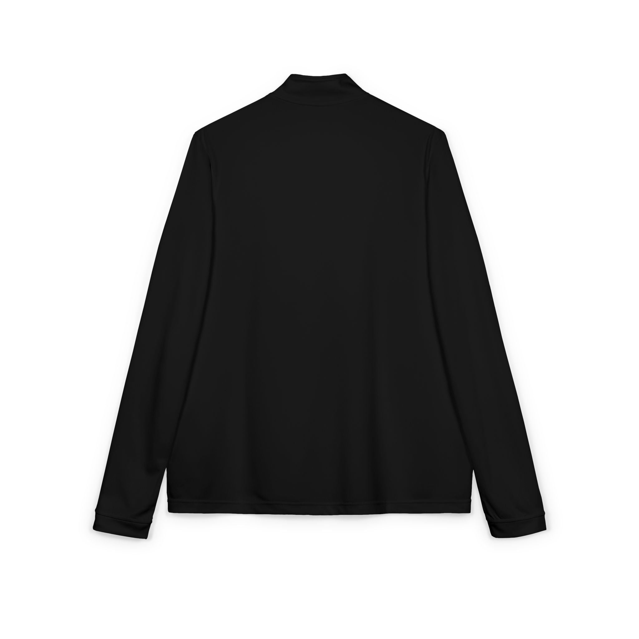 Embroidered Cheetah Patch Quarter-Zip Pullover