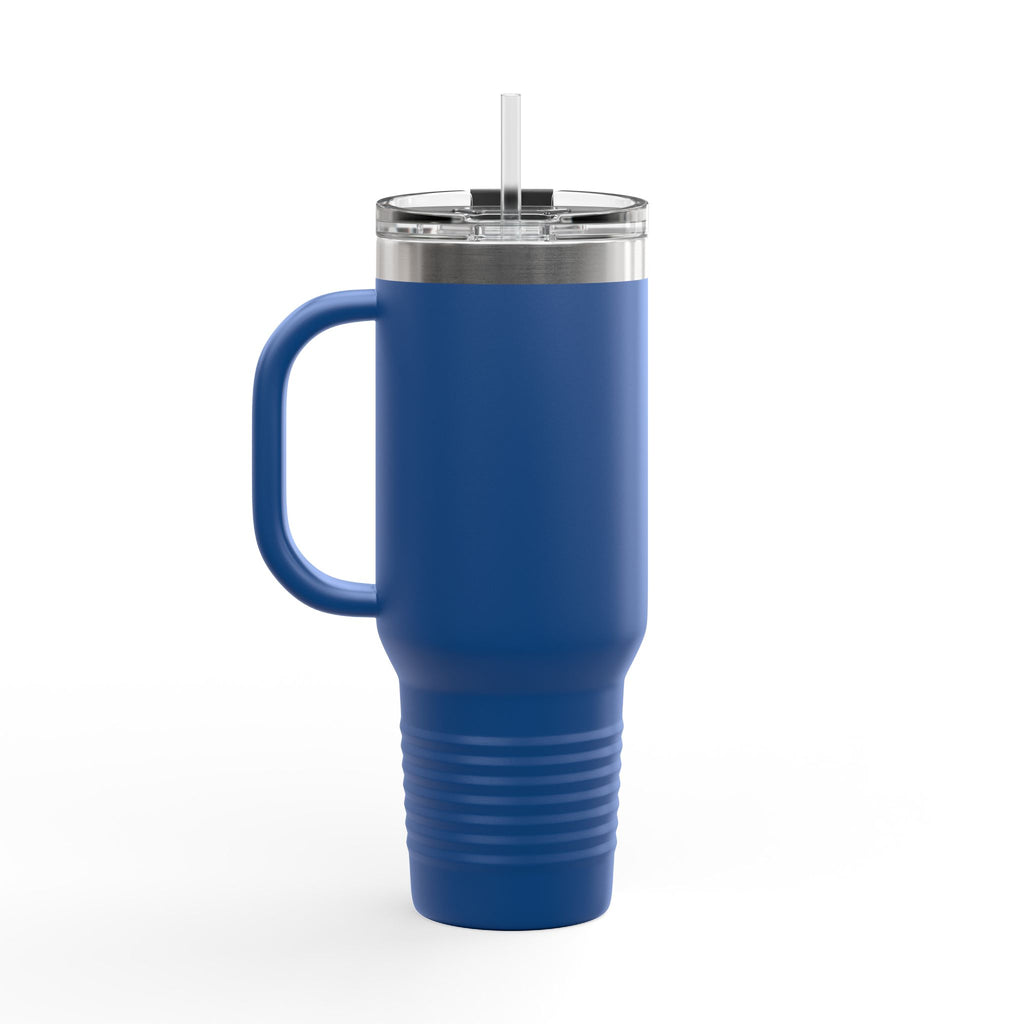 Sports Logo 40oz Insulated Travel Mug - 'Sip & Sizzle' Cold/Hot Tumbler