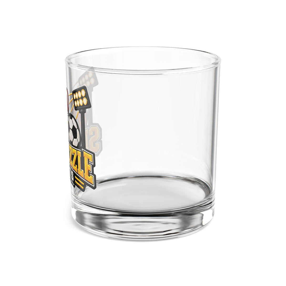 Sip & Sizzle Sports Rocks Glass — 10oz Game Day Whiskey Glass