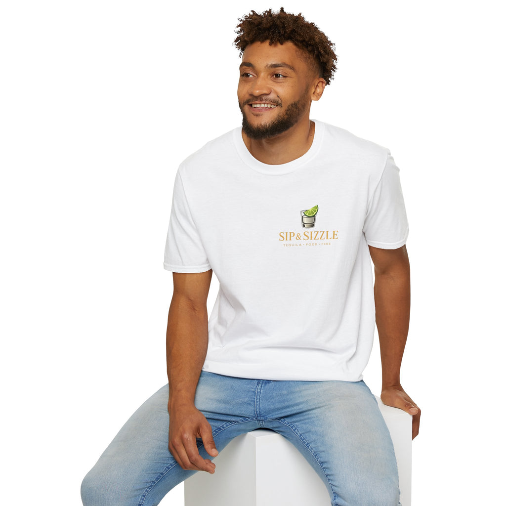 T‑Shirt — 'Sip & Sizzle' Lime Cocktail Graphic Tee