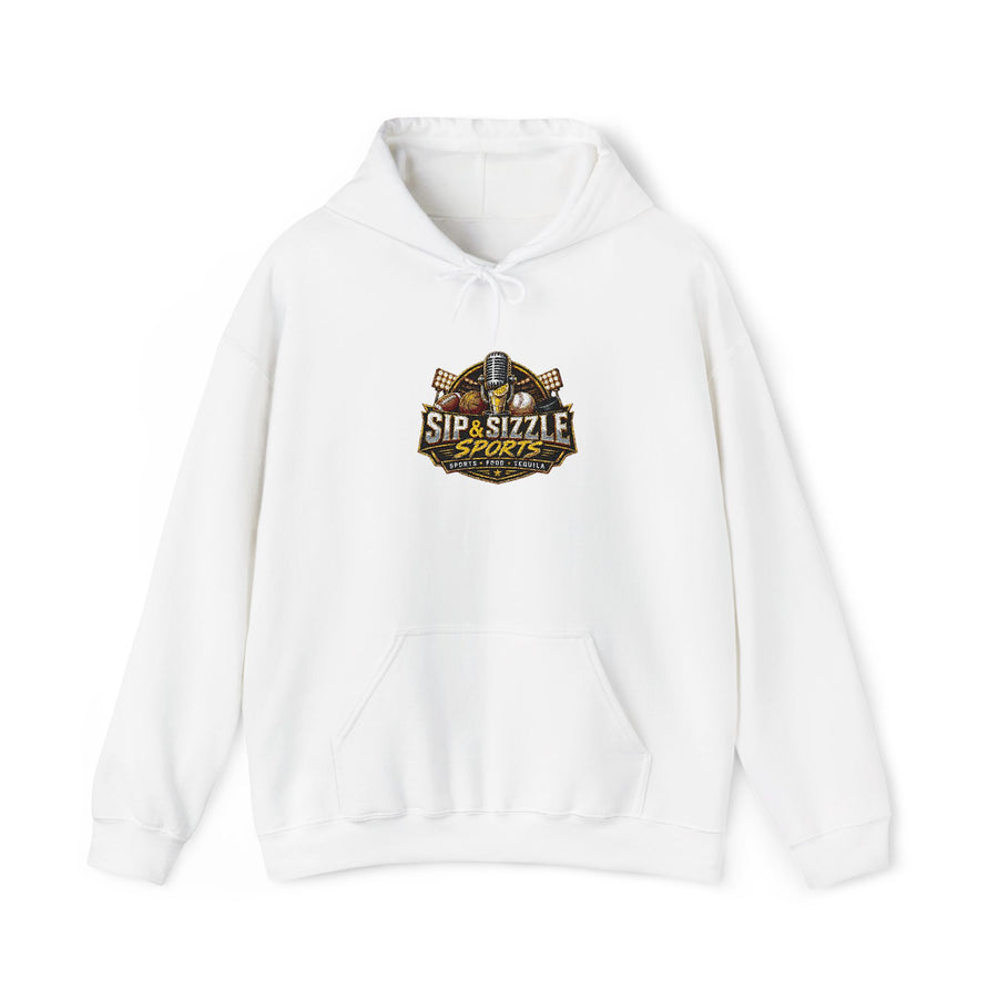 Leopard Sparkle "Sip Sizzle" Hoodie