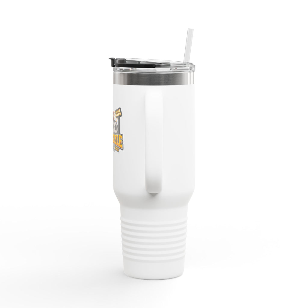 Sports Logo 40oz Insulated Travel Mug - 'Sip & Sizzle' Cold/Hot Tumbler