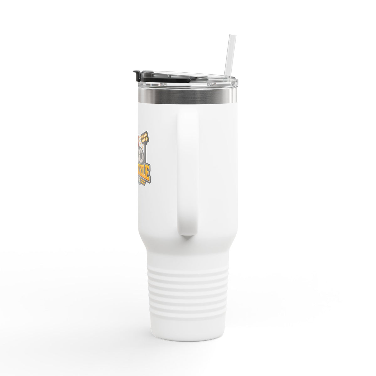 Sports Logo 40oz Insulated Travel Mug - 'Sip & Sizzle' Cold/Hot Tumbler