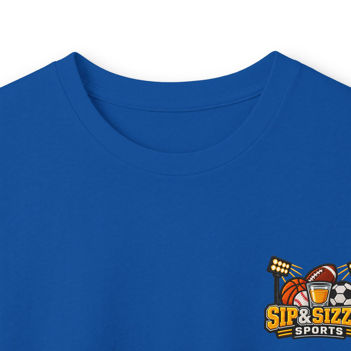 Long Sleeve Tee — 'Sea Squirrel' Beach Cartoon Graphic