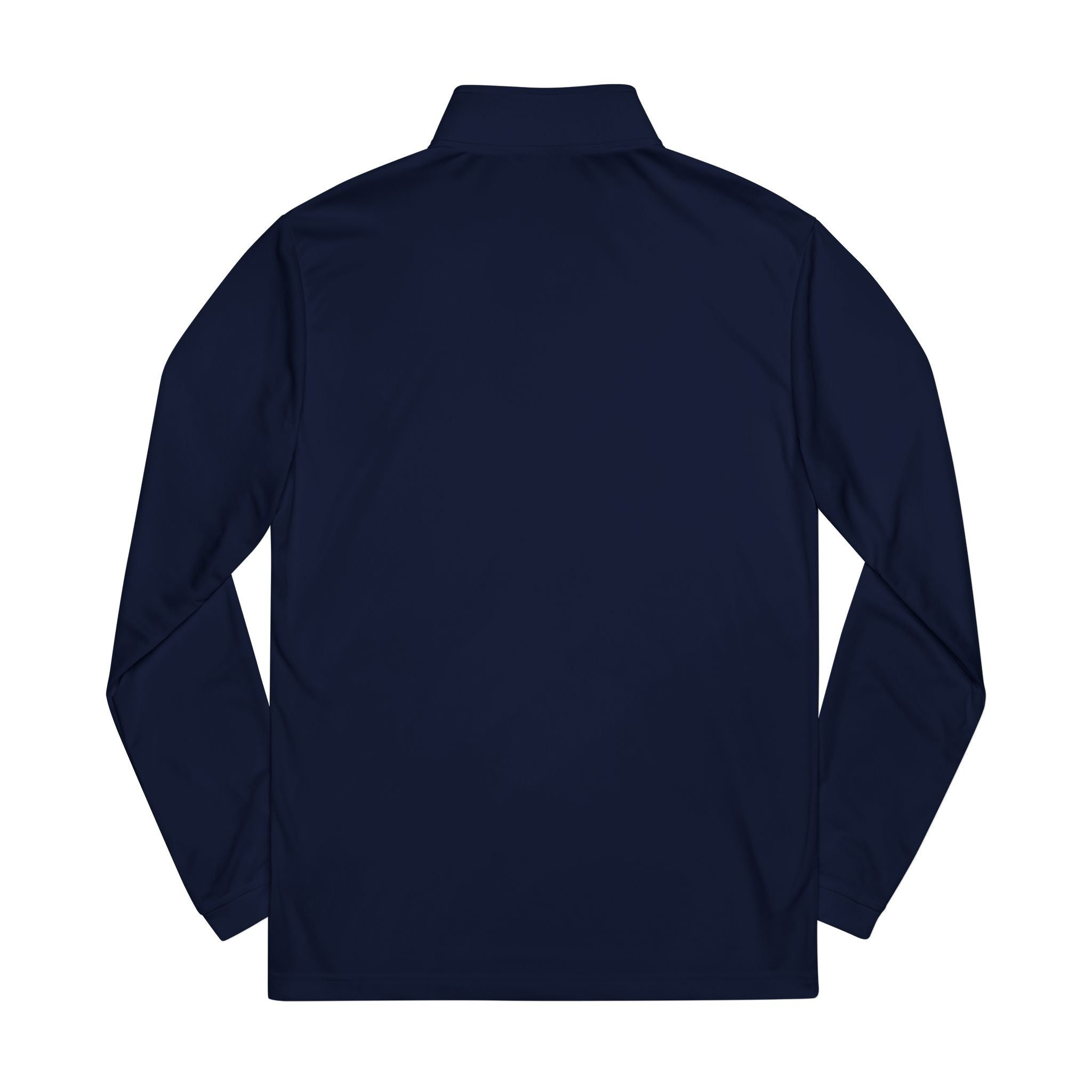 Embroidered Cheetah Patch Quarter-Zip Pullover
