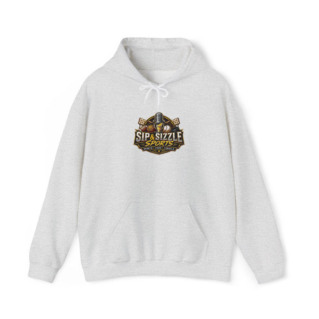 Leopard Sparkle "Sip Sizzle" Hoodie
