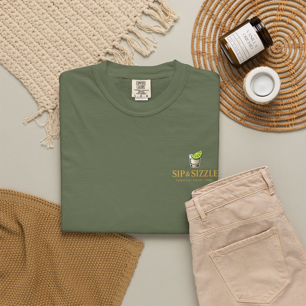 Sip & Sizzle Tequila & Cooking T-Shirt