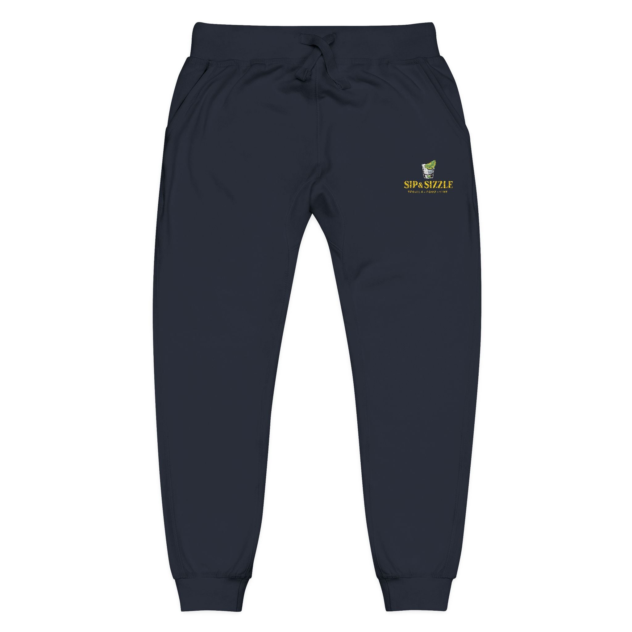 Embroidered 'Be Kind' Fleece Sweatpants — Cozy Casual Loungewear