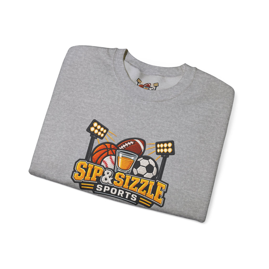 Sip & Sizzle Sports Crewneck Sweatshirt