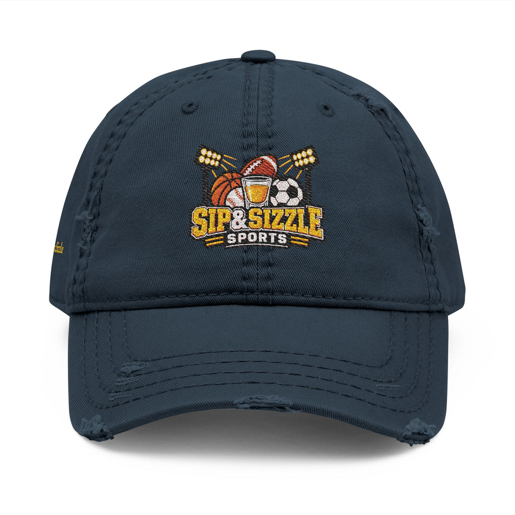 Distressed Dad Hat (Embroidery)