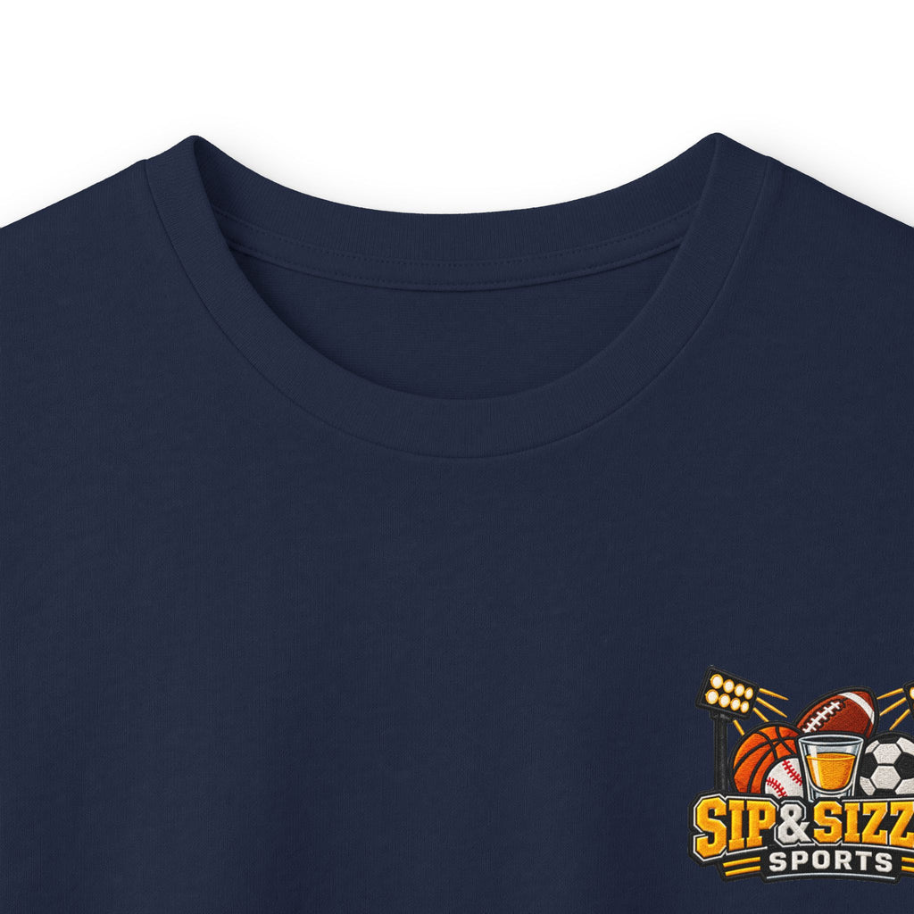 Long Sleeve Tee — 'Sea Squirrel' Beach Cartoon Graphic