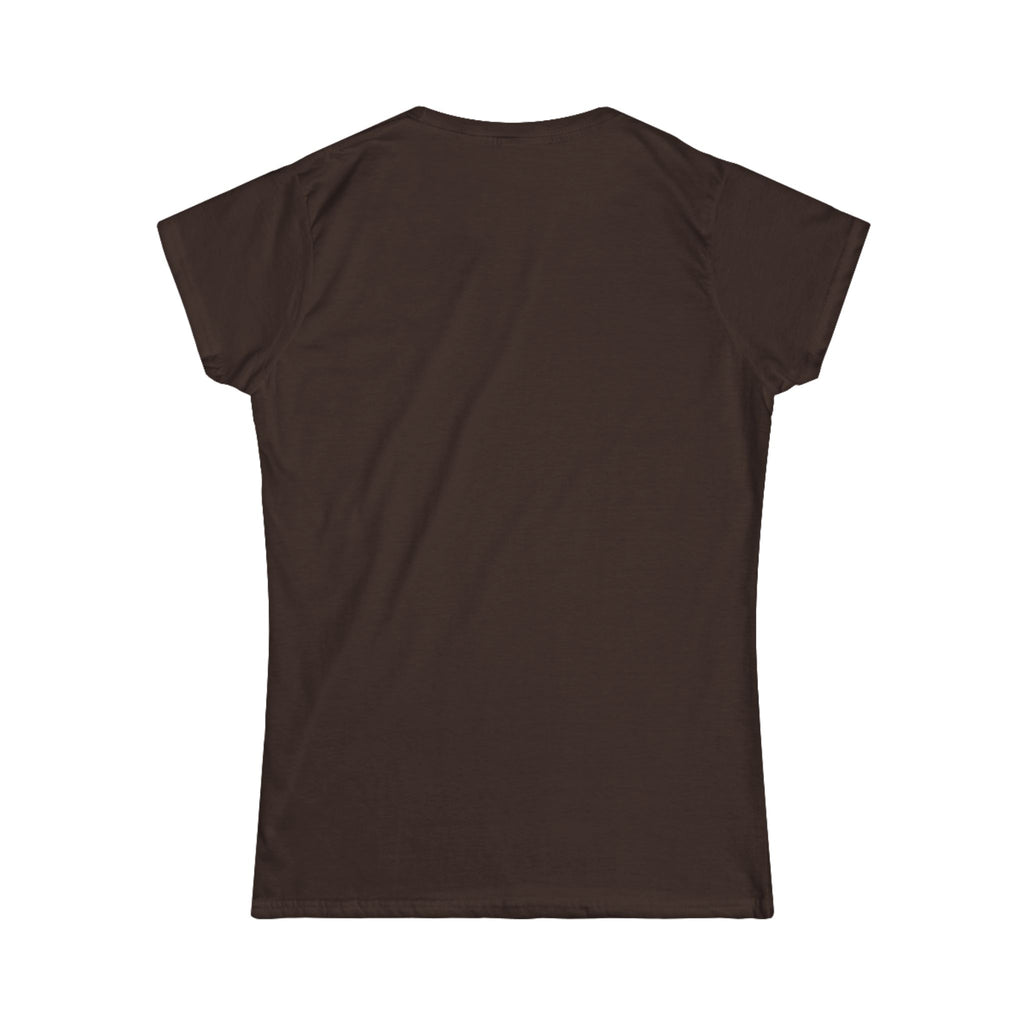 Women's Tee — "Sip & Savor" Mini Coffee Cup Graphic