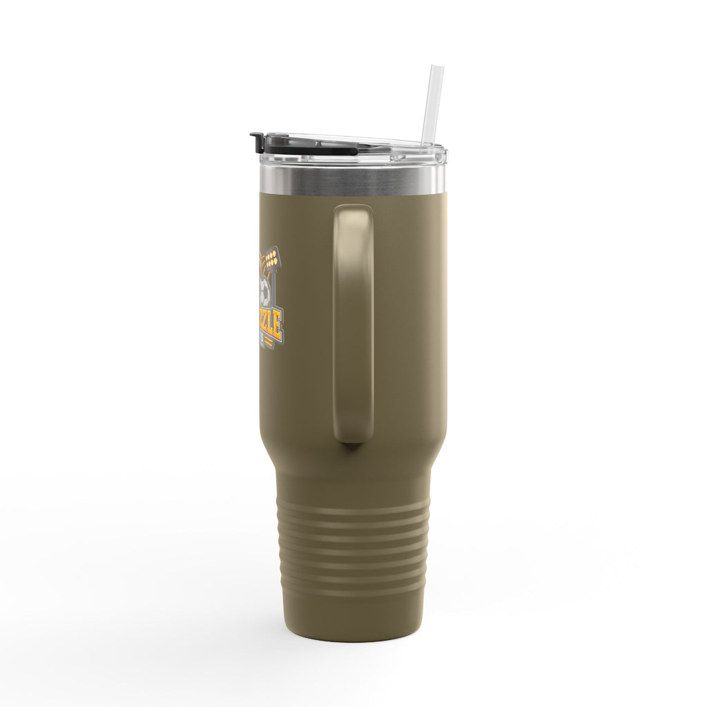 Sports Logo 40oz Insulated Travel Mug - 'Sip & Sizzle' Cold/Hot Tumbler