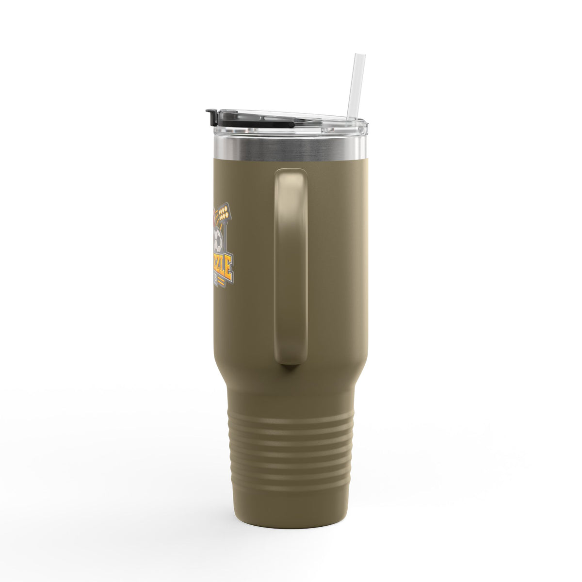Sports Logo 40oz Insulated Travel Mug - 'Sip & Sizzle' Cold/Hot Tumbler