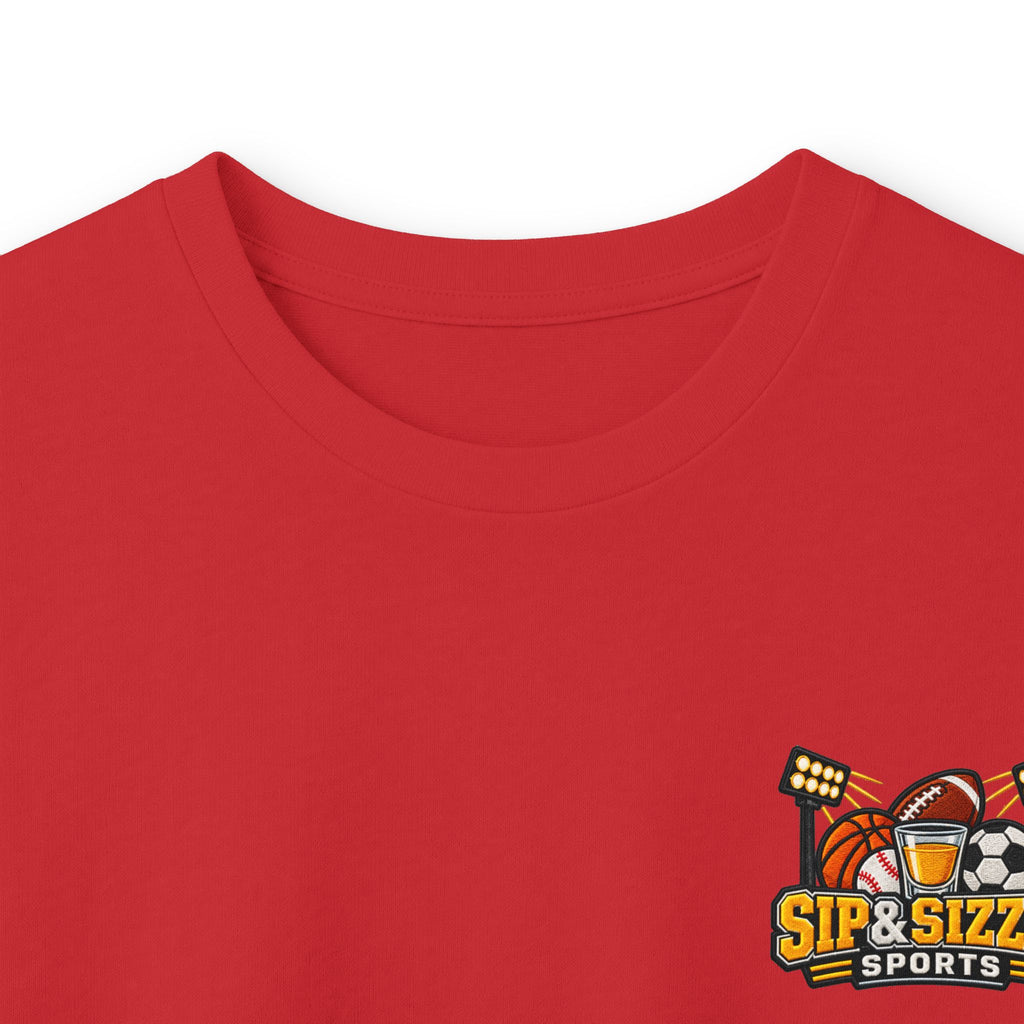 Long Sleeve Tee — 'Sea Squirrel' Beach Cartoon Graphic