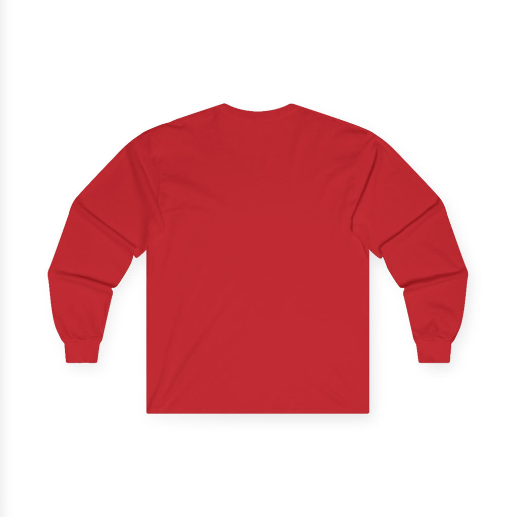 Long Sleeve Tee — 'Sea Squirrel' Beach Cartoon Graphic