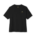 Sip & Sizzle Tee -Graphic Oversized Boxy T-Shirt Front and Back logo
