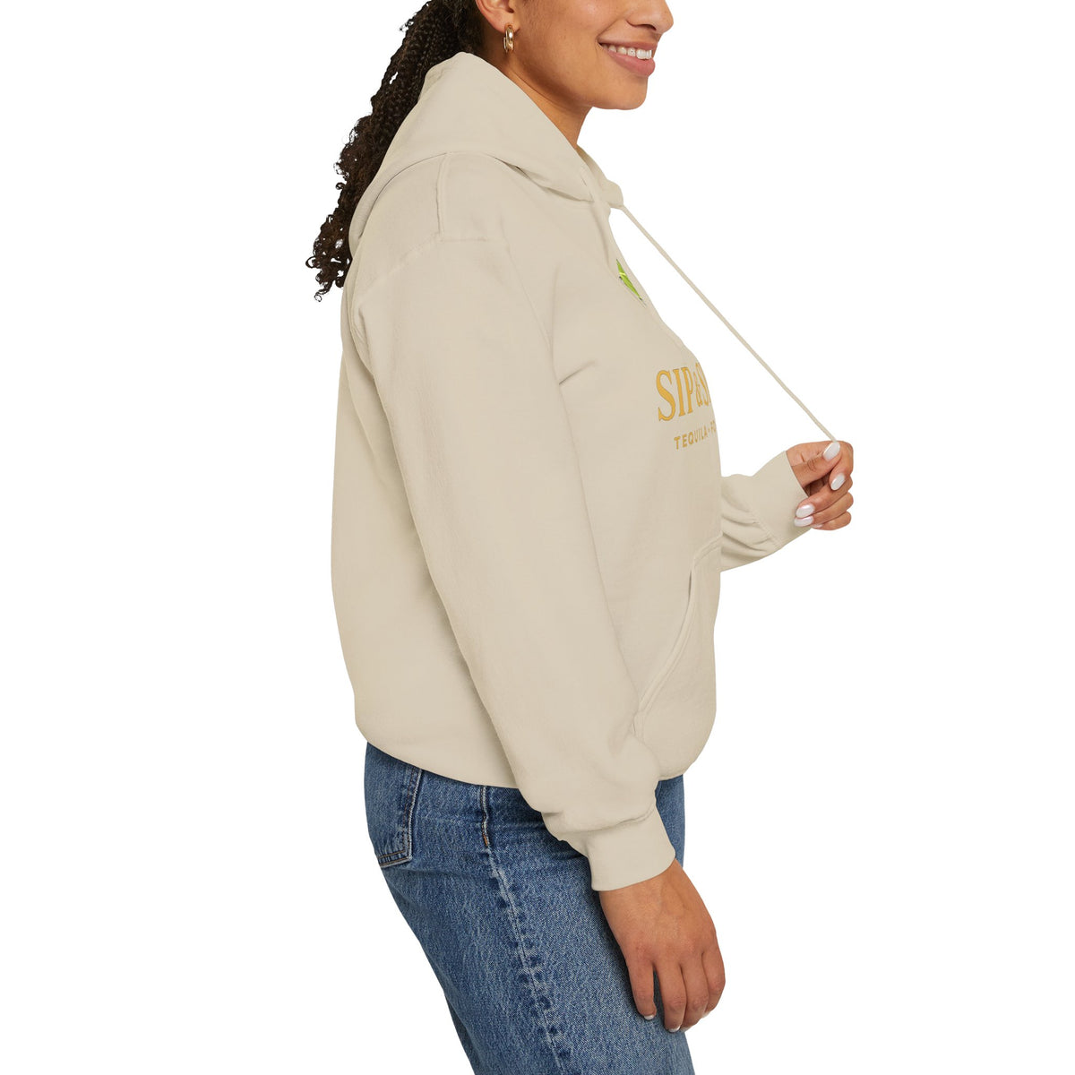 Sip & Sizzle Hoodie — Tequila Lime Shot Graphic Pullover