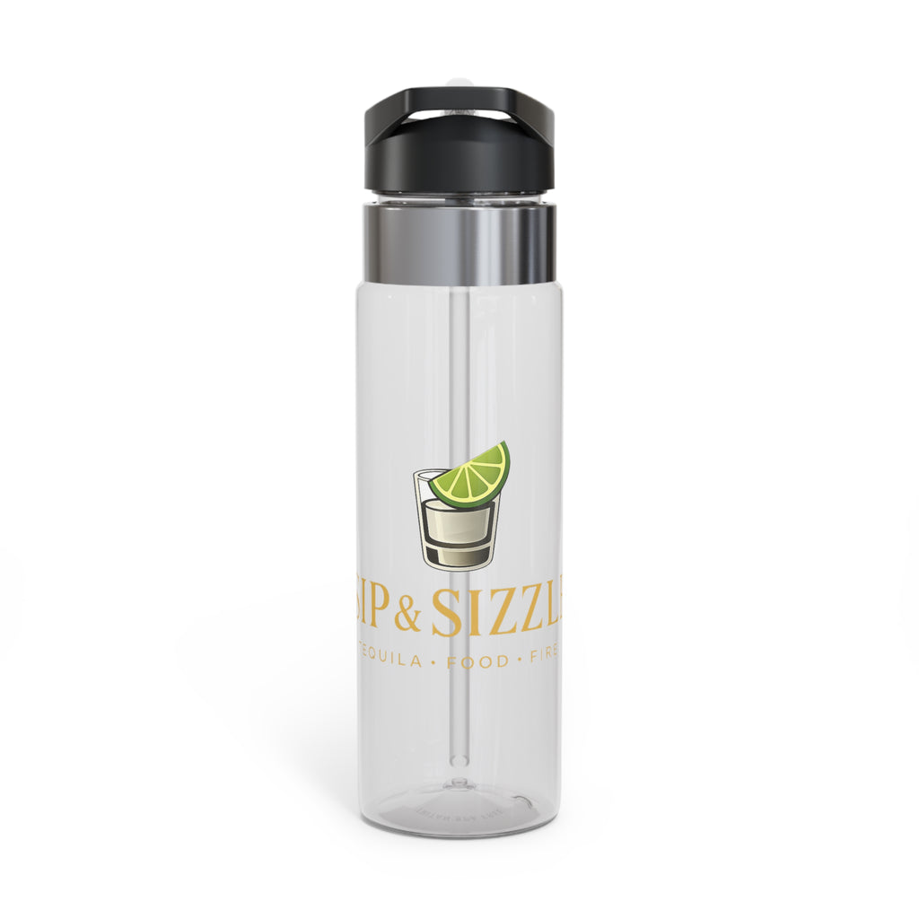 20oz Tritan Sport Bottle — 'Sip & Sizzle' Lime Cocktail Graphic