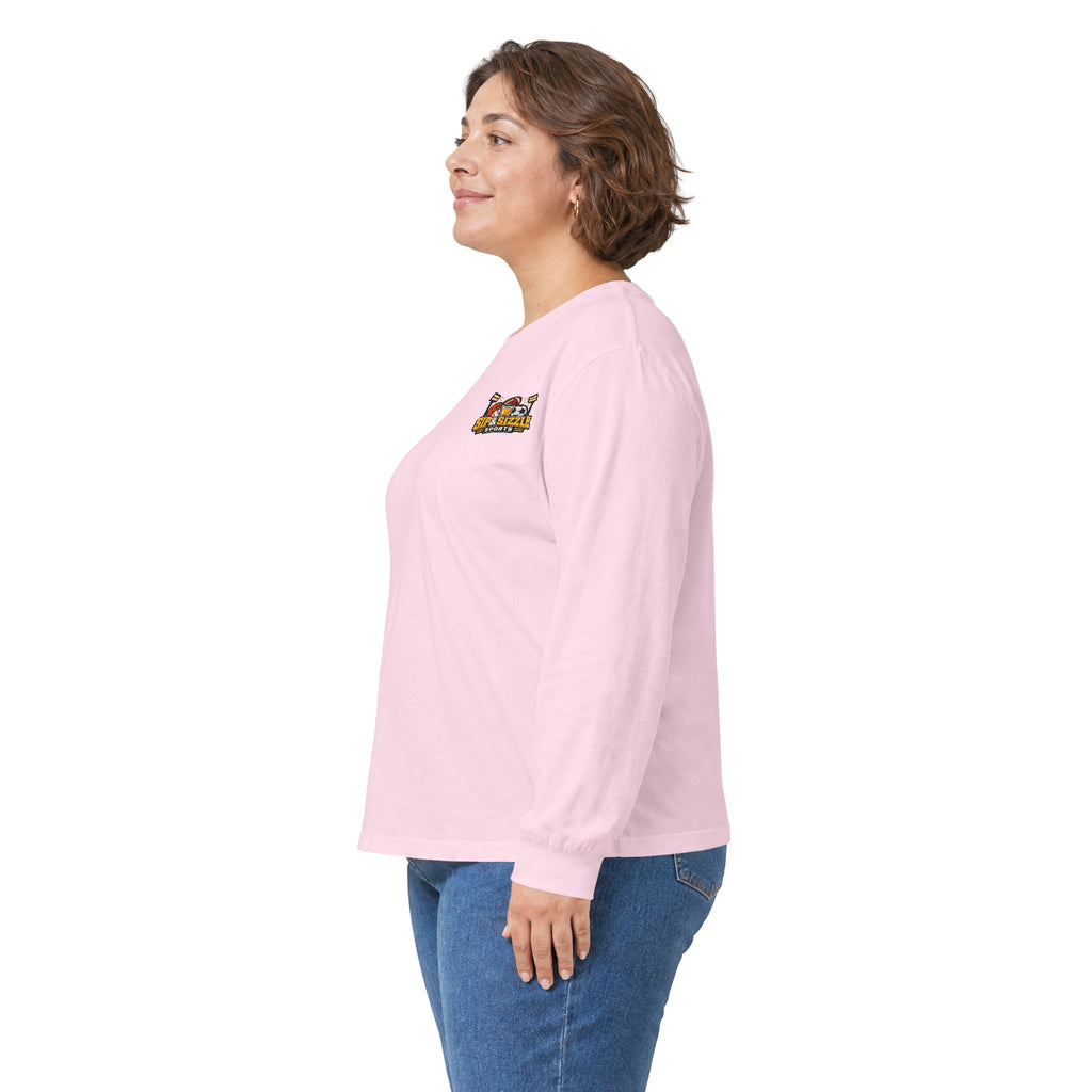 Long Sleeve Tee — 'Sea Squirrel' Beach Cartoon Graphic