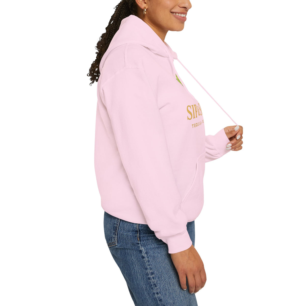 Sip & Sizzle Hoodie — Tequila Lime Shot Graphic Pullover