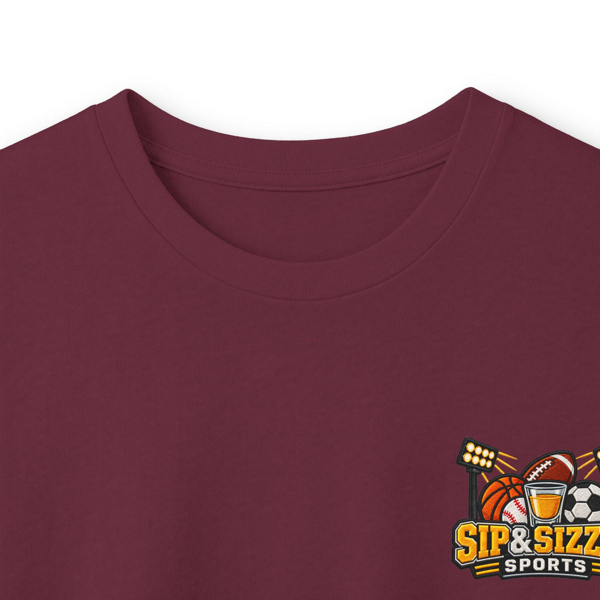 Long Sleeve Tee — 'Sea Squirrel' Beach Cartoon Graphic