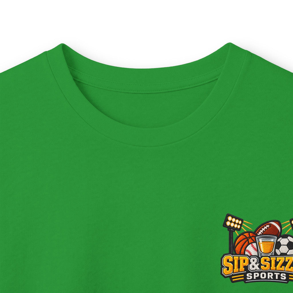 Long Sleeve Tee — 'Sea Squirrel' Beach Cartoon Graphic