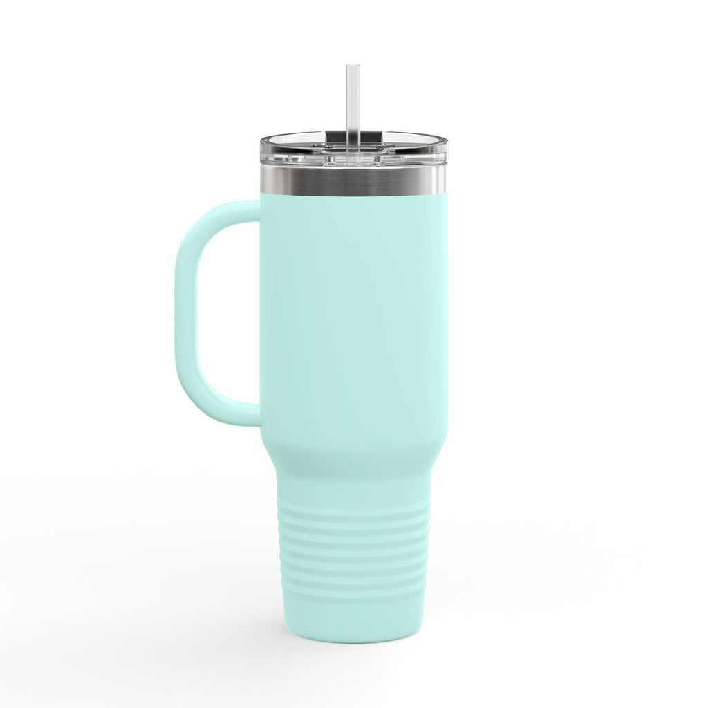 Sports Logo 40oz Insulated Travel Mug - 'Sip & Sizzle' Cold/Hot Tumbler