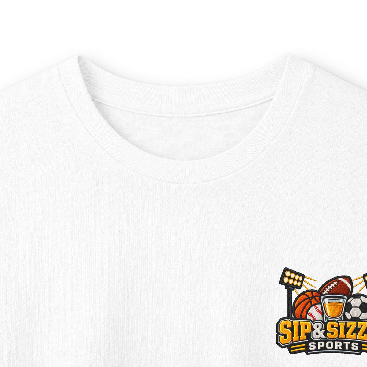 Long Sleeve Tee — 'Sea Squirrel' Beach Cartoon Graphic