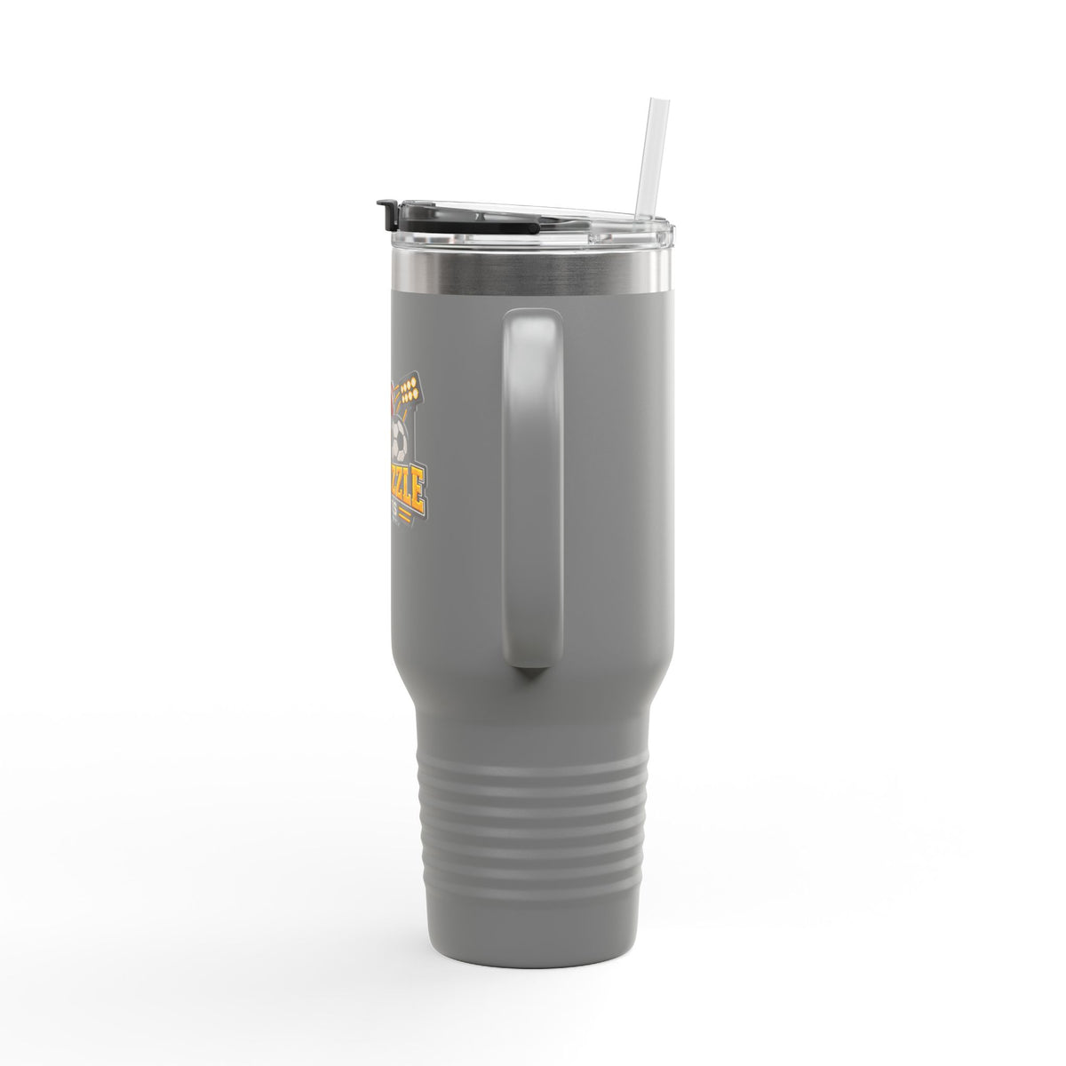 Sports Logo 40oz Insulated Travel Mug - 'Sip & Sizzle' Cold/Hot Tumbler