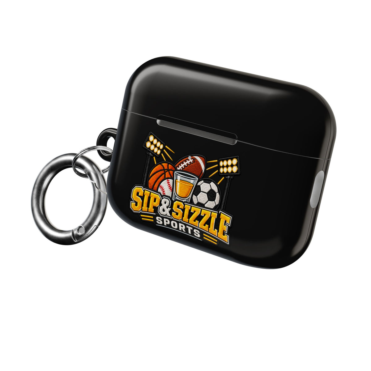 Sip & Sizzle Sports AirPod Case